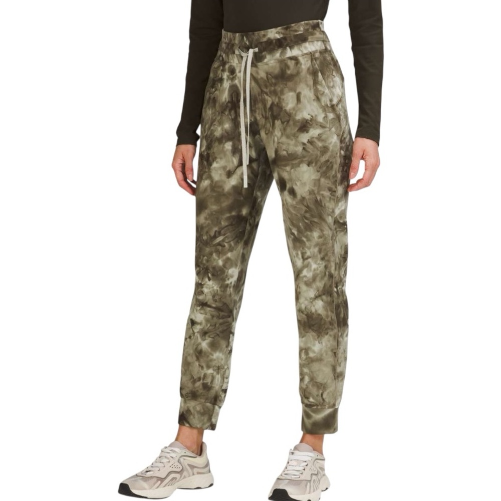 Lululemon Ready to Rulu High-Rise Joggers 7/8 Length Green‎ Tie-Dye Athleisure